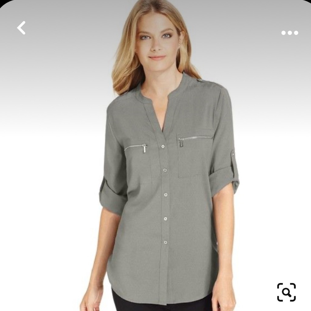 Elegant Calvin Klein Blouse. Size S.